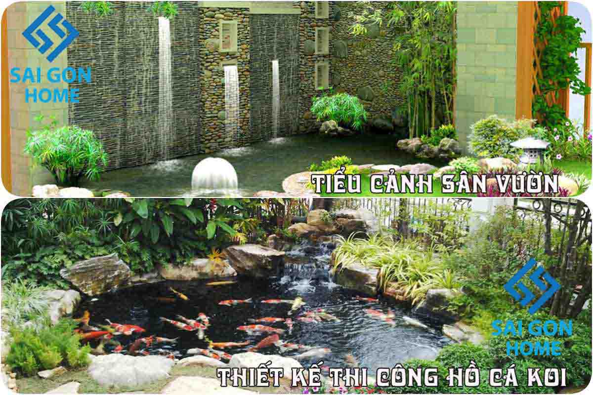 Background sân vườn đẹp