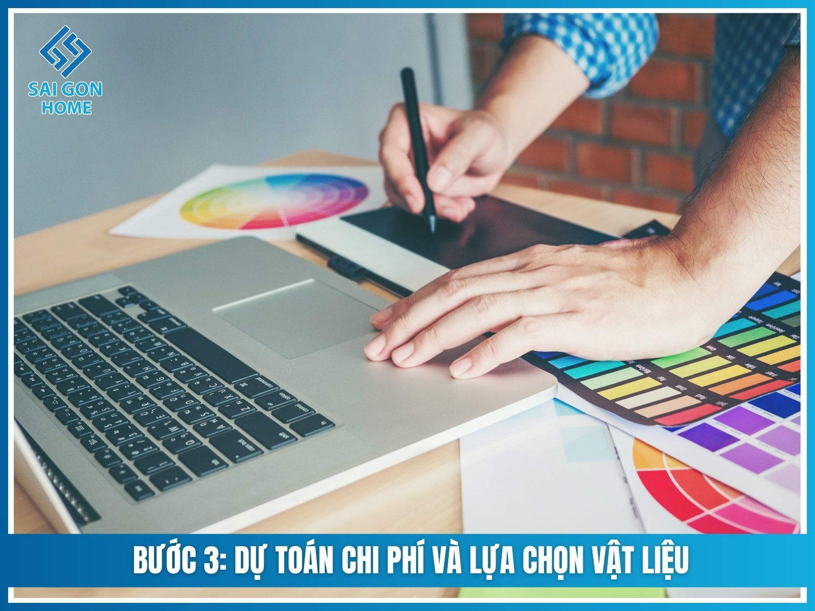 Bước 3: Dự toán chi phí và lựa chọn vật liệu