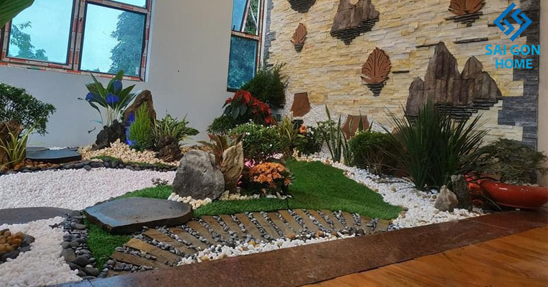 THIẾT KẾ TIỂU CẢNH SÂN VƯỜN CHO ANH HOÀNG QUẬN 12 3 HOÀN THÀNH THIẾT KẾ CHO ANH HOÀNG
