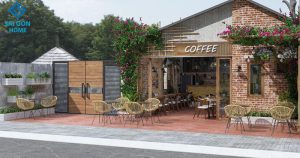 Thiết kế thi công quán Cafe
