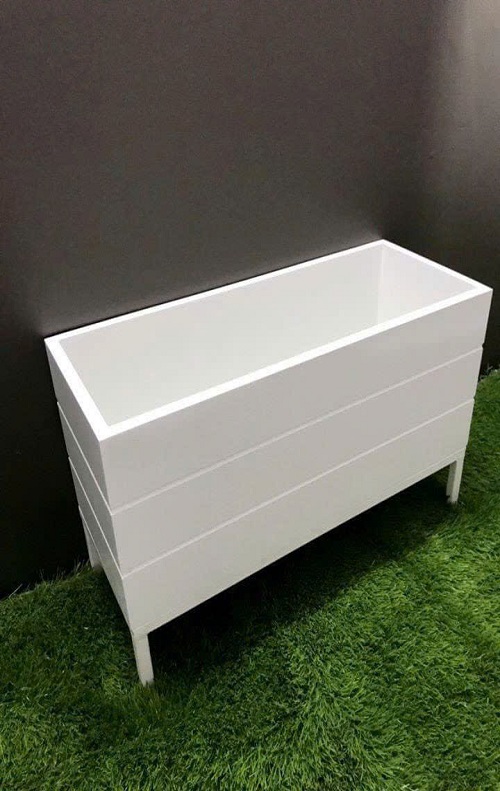 Chậu giả đá - Chậu kẻ rãnh 9 chau composite ke ranh 791x500 6
