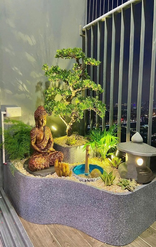 Đèn đá 16 Trong phong thủy, đá tượng trưng cho sự bền vững, vững chãi và ổn định