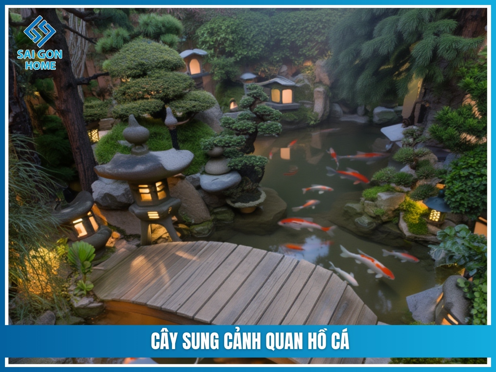 75+ cây cảnh sân vườn dễ trồng & hợp phong thủy 33 Cay sung canh quan ho ca