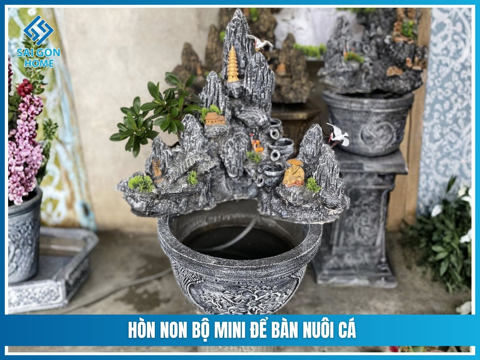 Hon non bo mini de ban nuoi ca