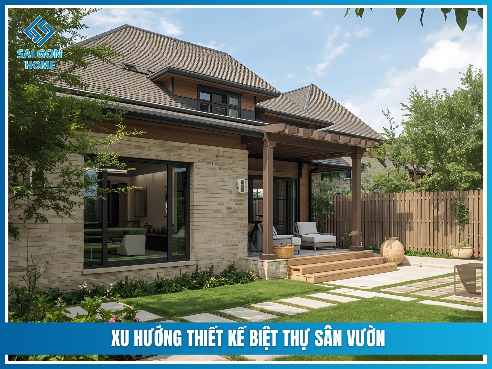 45+ mẫu biệt thự nhà vườn ĐẸP và HIỆN ĐẠI 41 Xu huong thiet ke biet thu san vuon 2025