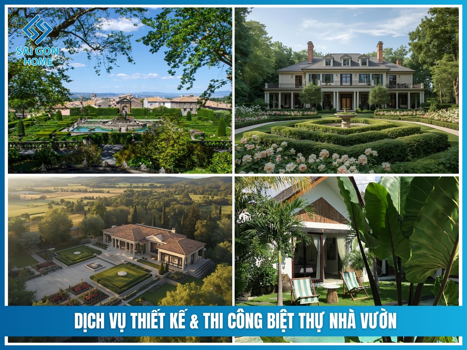 45+ mẫu biệt thự nhà vườn ĐẸP và HIỆN ĐẠI 44 Dich vu thiet ke thi cong biet thu nha vuon