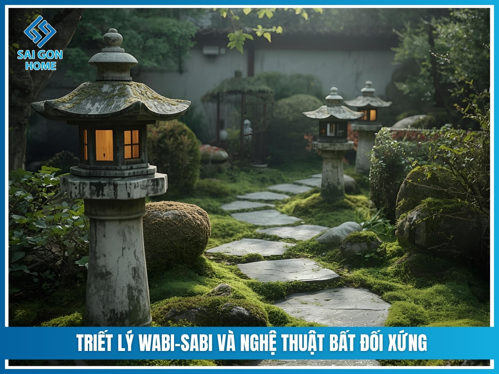 Mẫu sân vườn Nhật Bản 30 Triet ly Wabi Sabi va nghe thuat bat doi xung