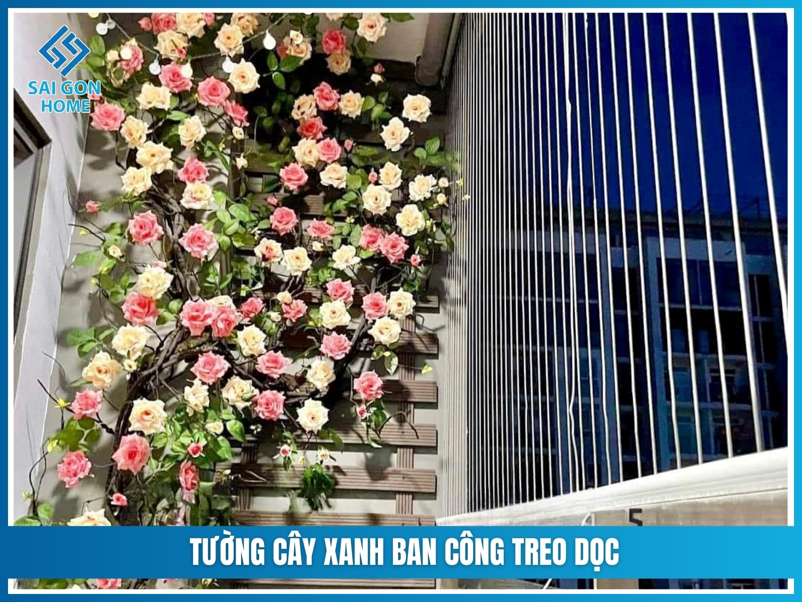 Tuong cay xanh ban cong treo doc