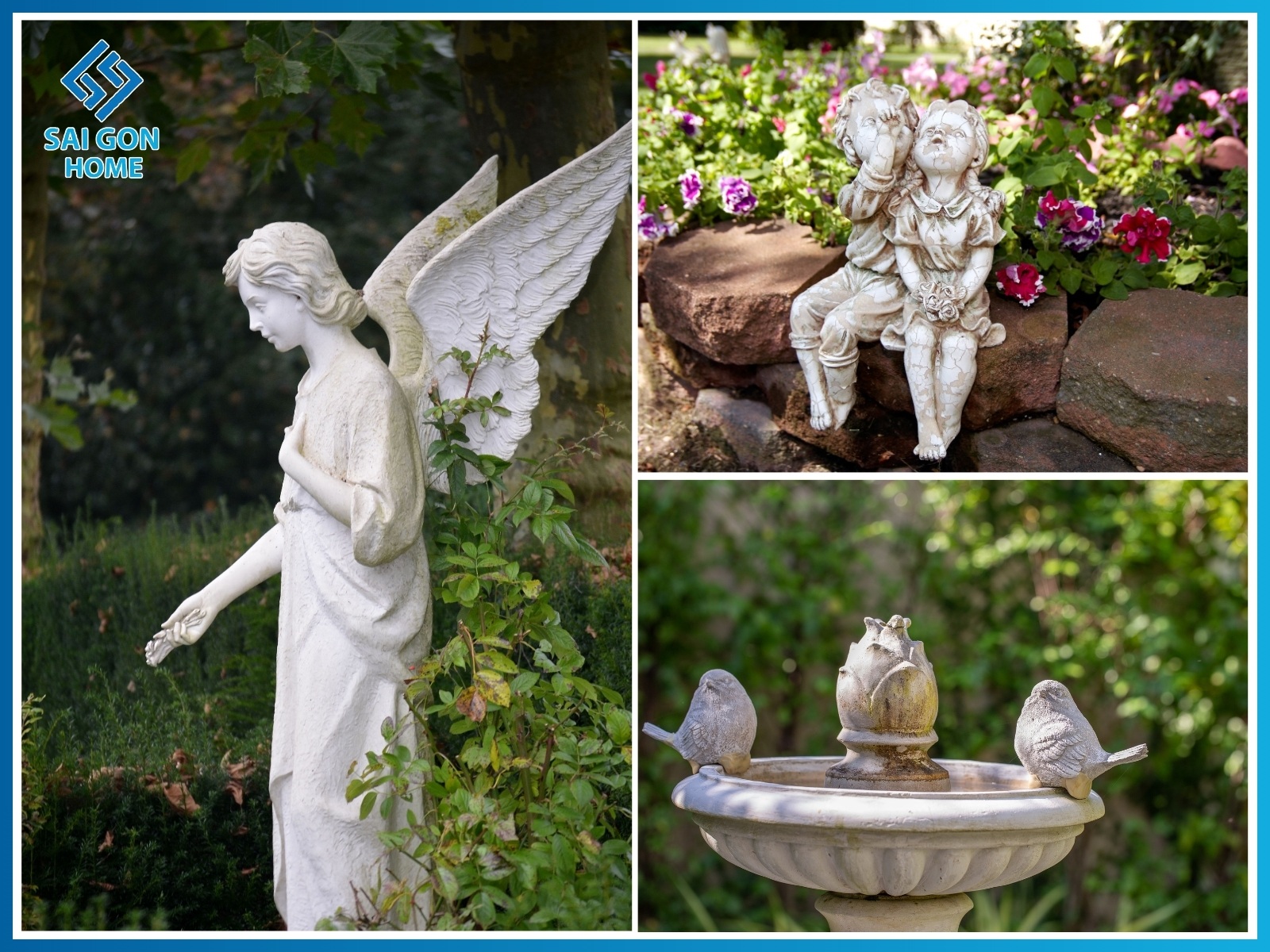 Bo suu tap cac mau tuong san vuon dep