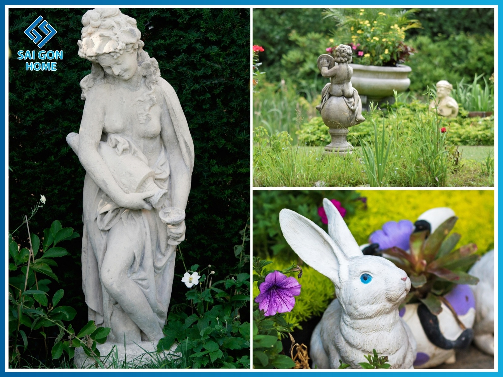 Cac mau tuong san vuon duoc ua chuong