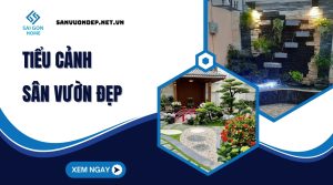 Tieu canh san vuon dep
