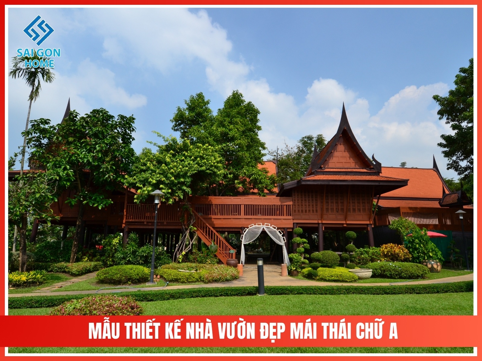 99+ mẫu thiết kế nhà vườn đẹp mắt hiện đại 2025 92 Mau thiet ke nha vuon dep mai Thai chu A