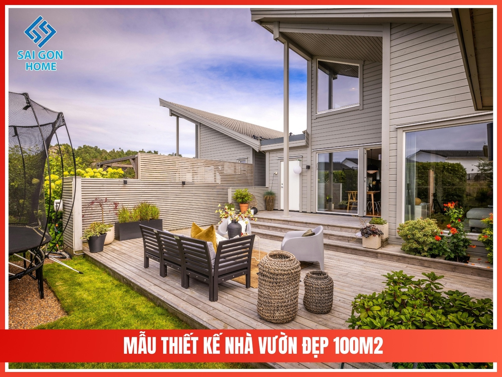 99+ mẫu thiết kế nhà vườn đẹp mắt hiện đại 2025 97 Mau thiet ke nha vuon dep 100m2