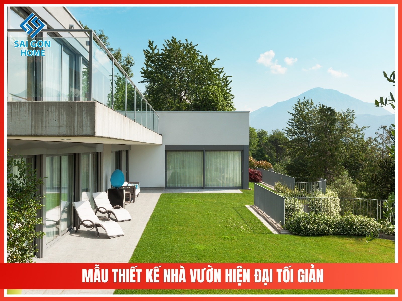 99+ mẫu thiết kế nhà vườn đẹp mắt hiện đại 2025 67 Mau thiet ke nha vuon hien dai toi gian