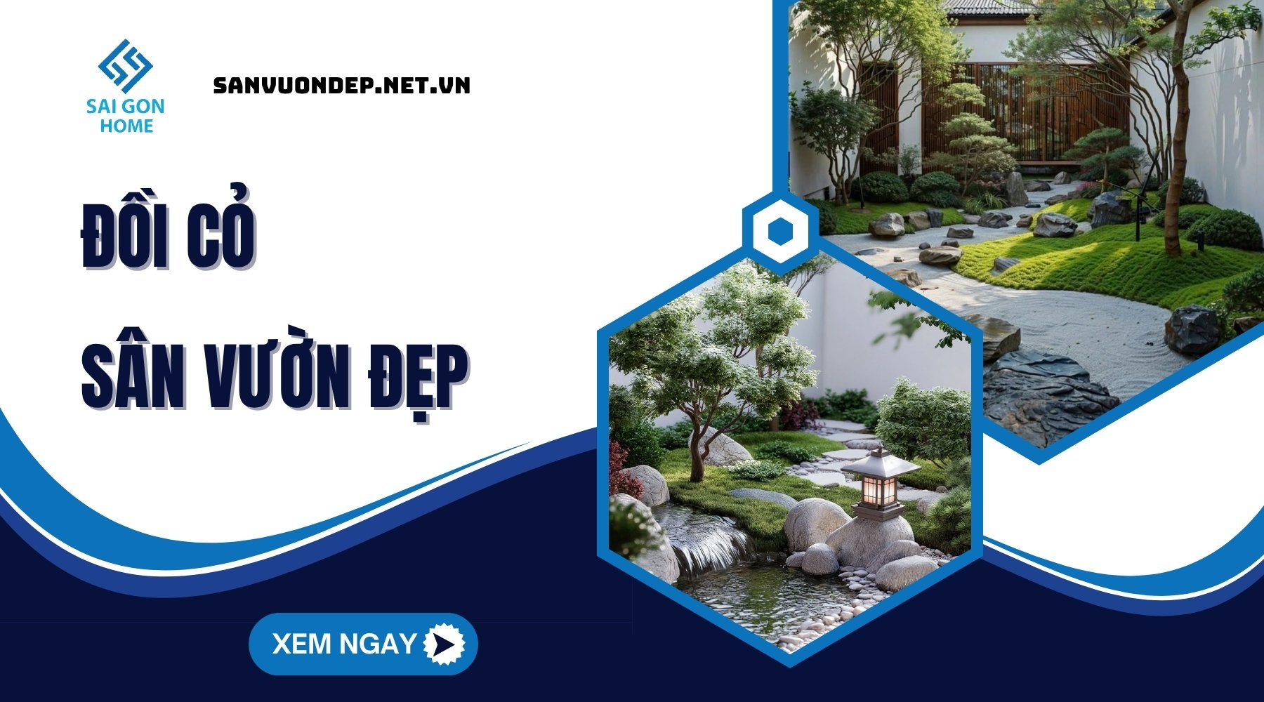 20+ ý tưởng đồi cỏ sân vườn đẹp ẤN TƯỢNG đáng đầu tư