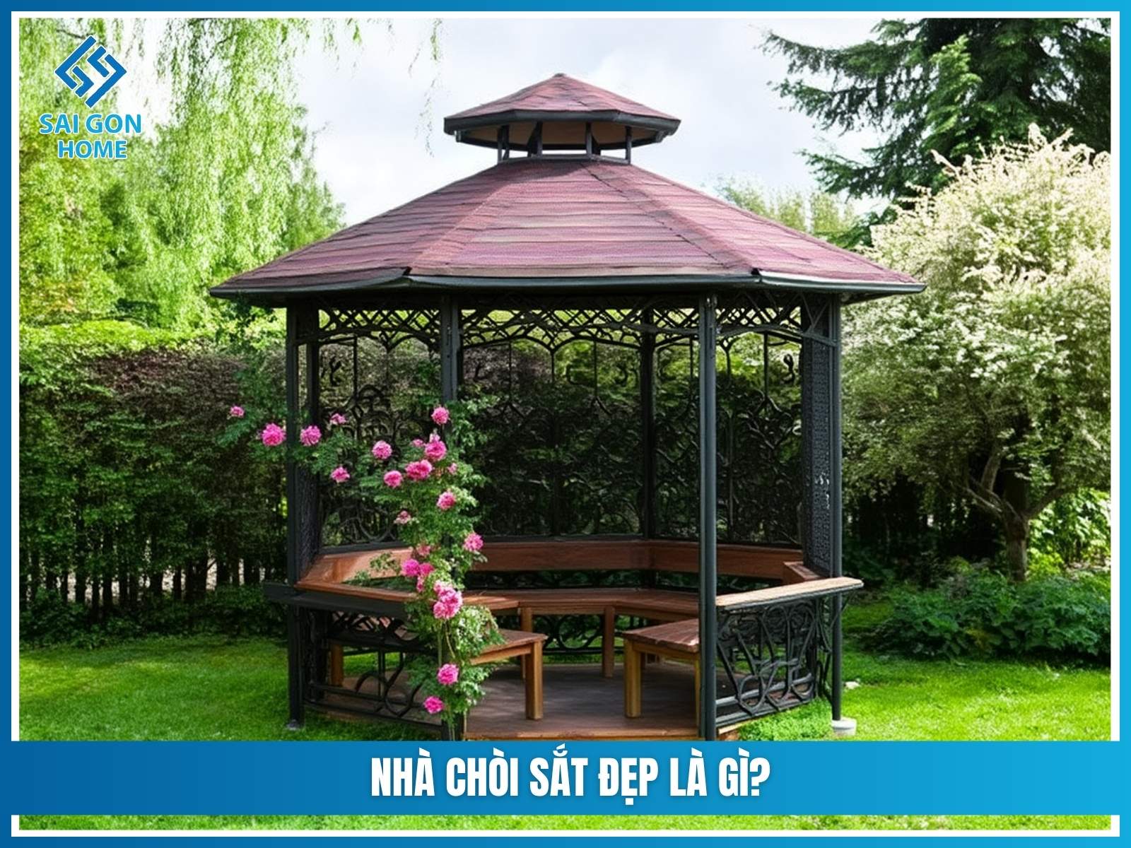 Nhà chòi sắt đẹp là gì?