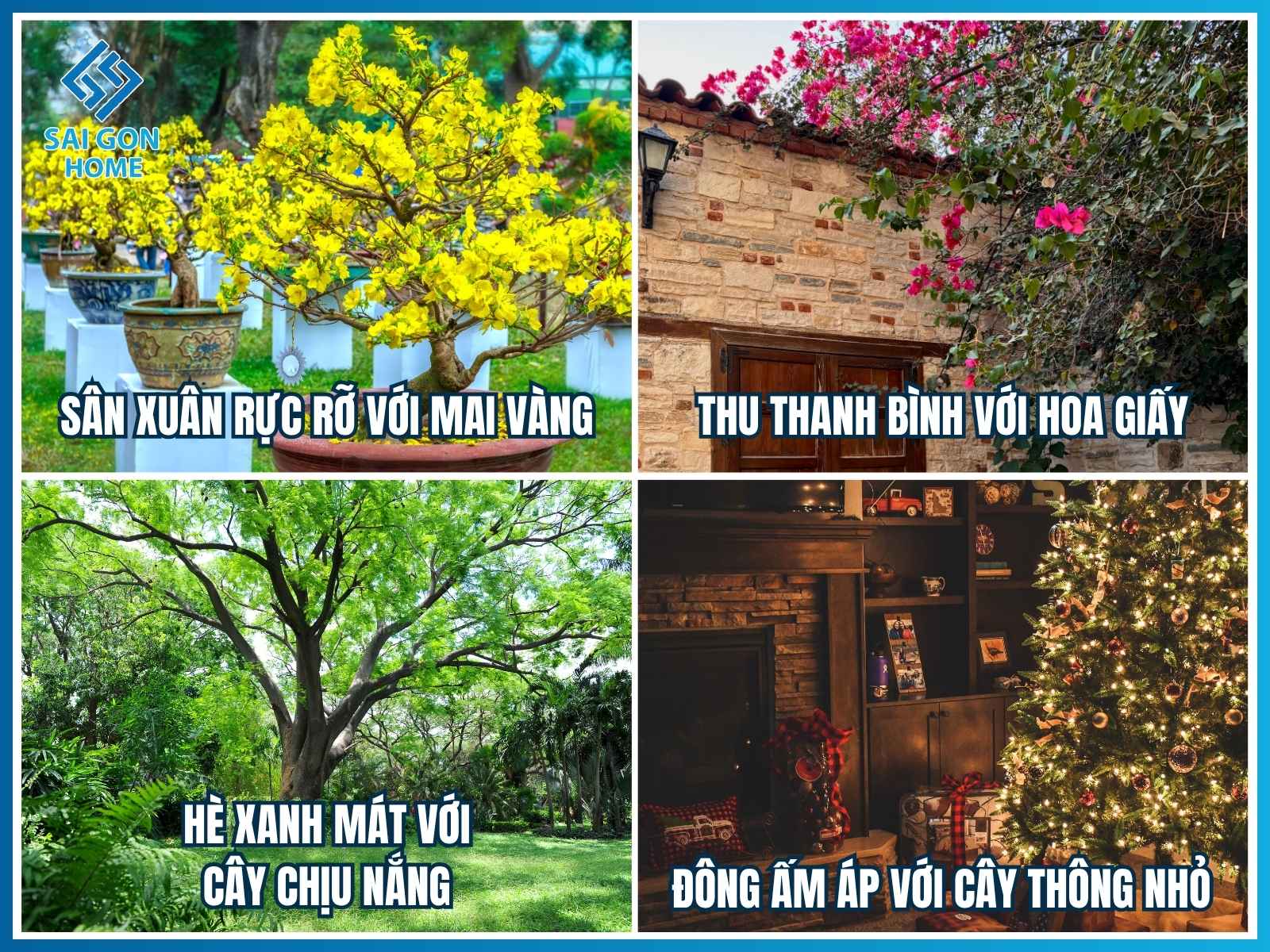 Ý tưởng trang trí theo mùa hoặc lễ tết