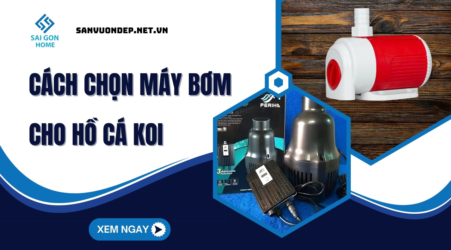 Cách chọn máy bơm cho hồ cá koi CHUẨN XÁC tiết kiệm điện 8 Cách chọn máy bơm cho hồ cá koi CHUẨN XÁC tiết kiệm điện