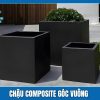 Chậu Composite góc vuông 6 Chậu Composite góc vuông