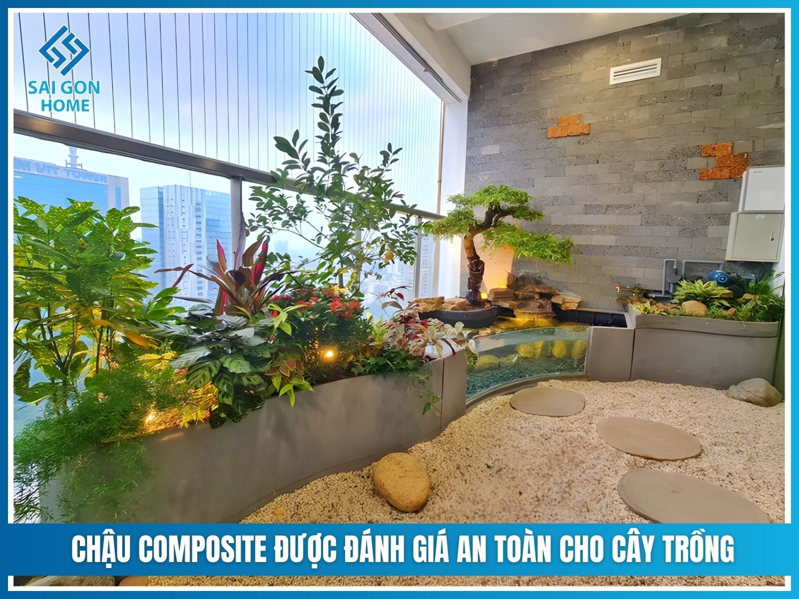 Chậu composite có an toàn cho cây trồng? GIẢI ĐÁP 10 Vì sao chậu composite được đánh giá an toàn cho cây trồng?