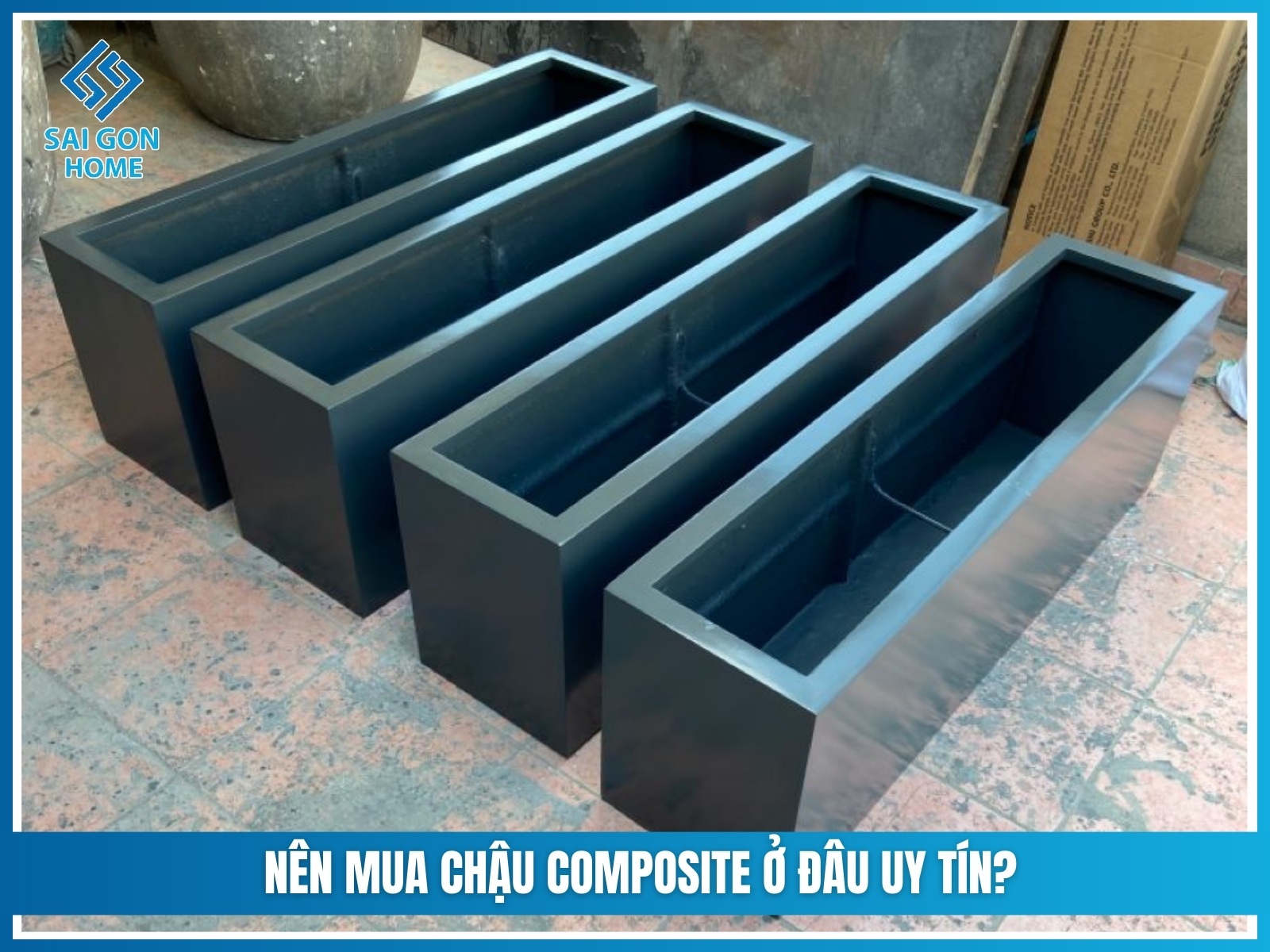 Chậu composite có an toàn cho cây trồng? GIẢI ĐÁP 14 Nên mua chậu composite ở đâu uy tín?