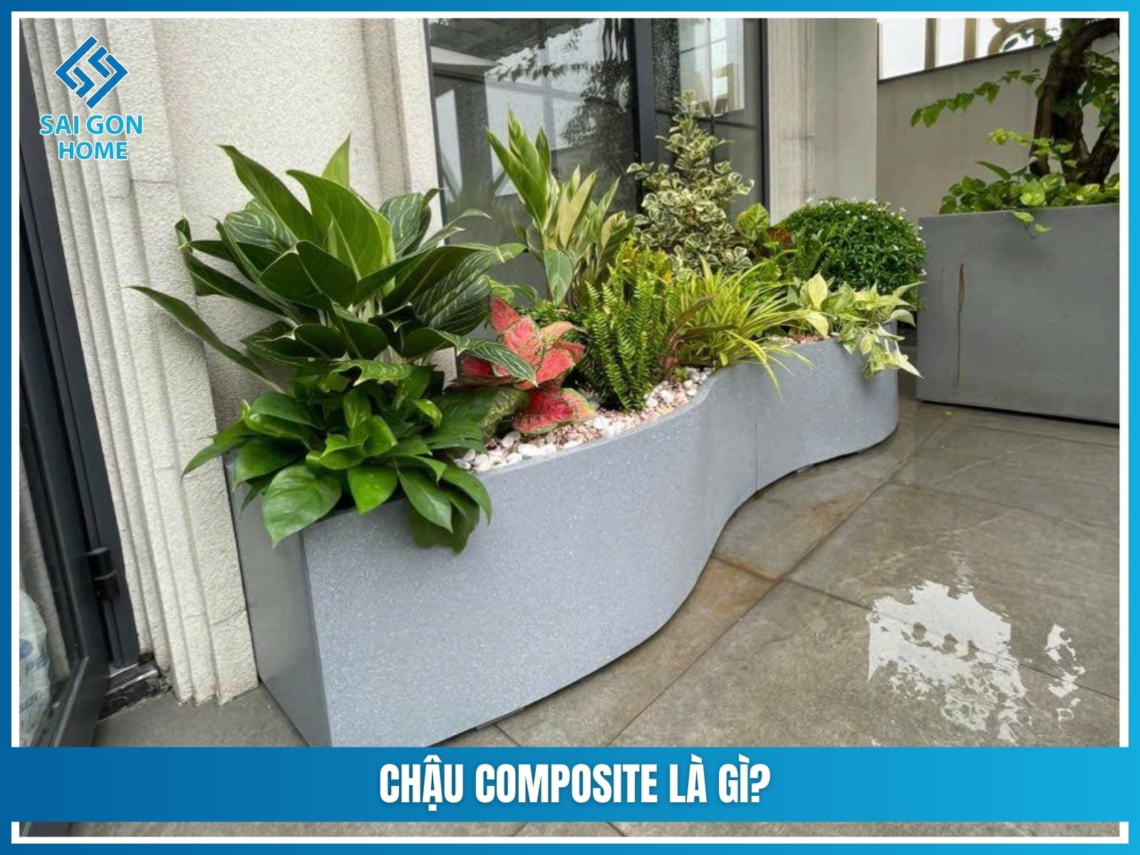 Chậu composite là gì? Ưu nhược điểm & CÁCH CHỌN 6 Chậu composite là gì?