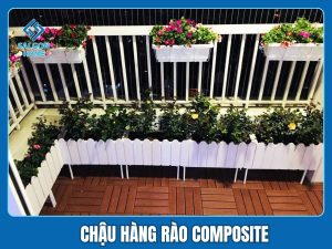 Chậu hàng rào Composite 2 Chậu hàng rào Composite
