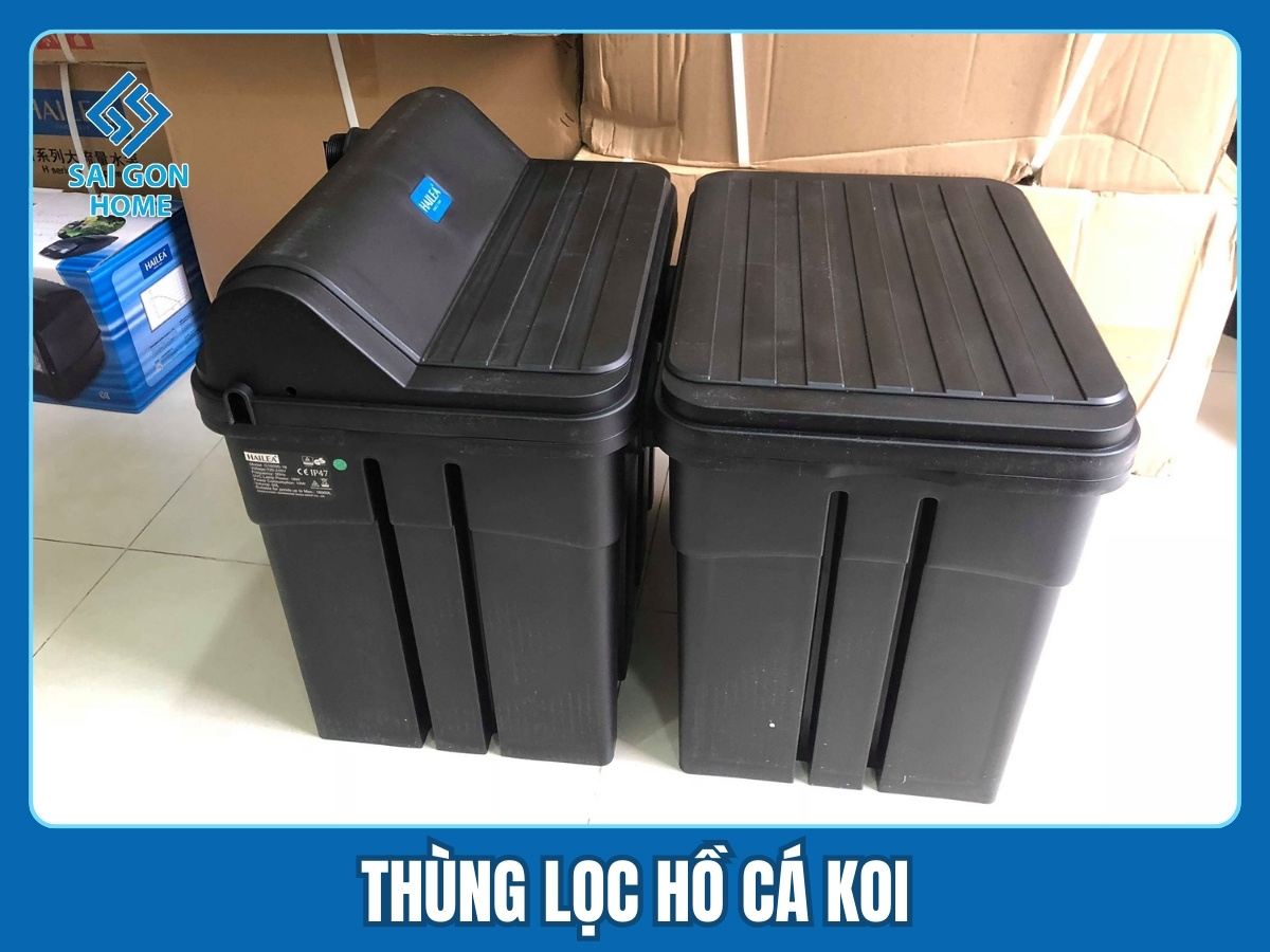 Thùng lọc hồ cá koi 8 Thùng lọc hồ cá koi 3 ngăn