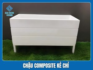 Chậu composite kẻ chỉ
