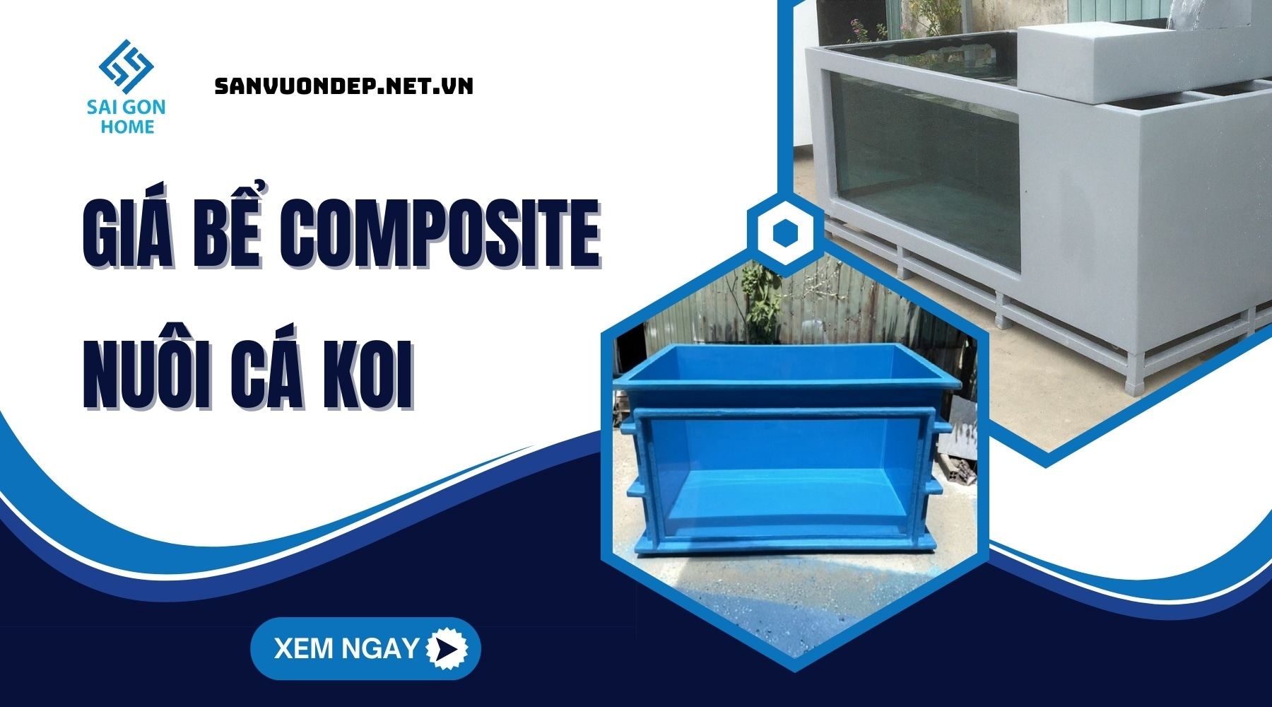 Báo giá bể composite nuôi cá Koi vừa cập nhật 2025 7 Báo giá bể composite nuôi cá Koi vừa cập nhật 2025