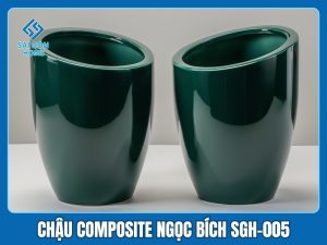 Chậu Composite Ngọc Bích SGH-005