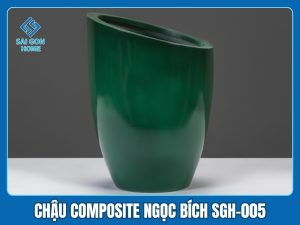 Chậu Composite Ngọc Bích SGH-005 3 Chậu Composite Ngọc Bích SGH-005