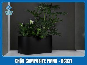 Chậu Composite Piano - BC031 3 Chậu Composite Piano - BC031