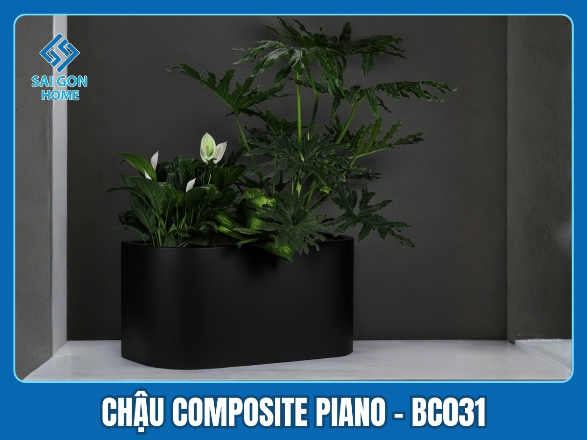 Chậu Composite Piano - BC031 Chậu Composite Piano - BC031
