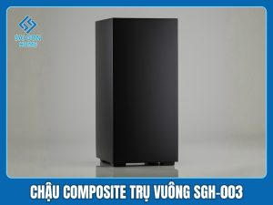 Chậu Composite Trụ Vuông SGH-003 3 Chậu Composite Trụ Vuông SGH-003
