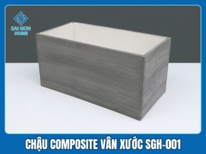 Chậu Composite Vân Xước SGH-001