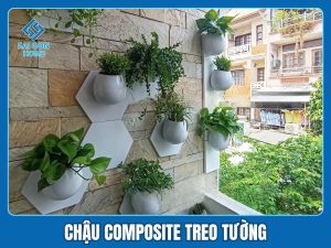 Chậu Composite treo tường