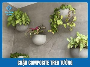 Chậu Composite treo tường 2 Kích thước chậu composite treo tường