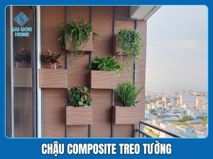 Chậu Composite treo tường 3 Chậu Composite treo tường