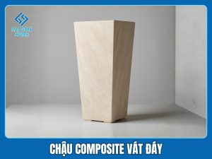 Chậu composite vát đáy 2 Chậu composite vát đáy