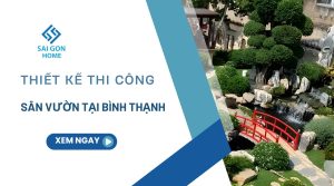 [Thumnail] thiết kế thi công sân vườn tại Bình Thạnh