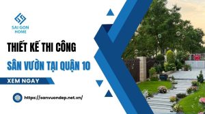 [Thumnail] thiết kế thi công sân vườn tại Quận 10