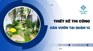 [Thumnail] thiết kế thi công sân vườn tại Quận 12