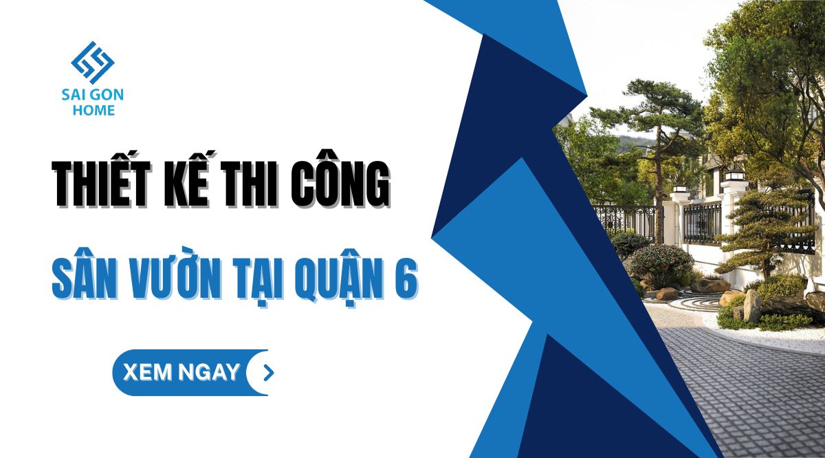 [Thumnail] thiết kế thi công sân vườn tại Quận 6