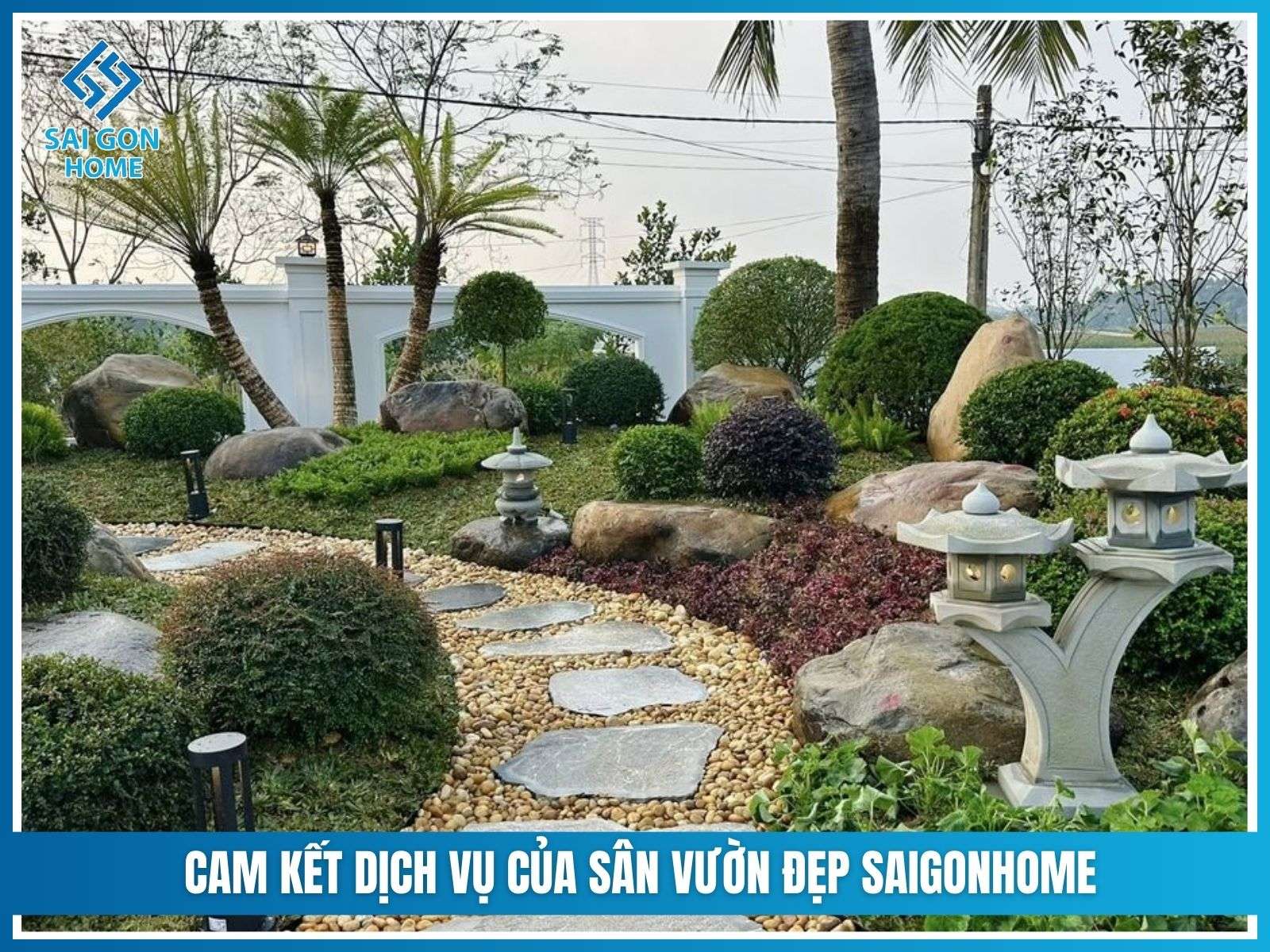 Cam kết dịch vụ của SÂN VƯỜN ĐẸP SAIGONHOME