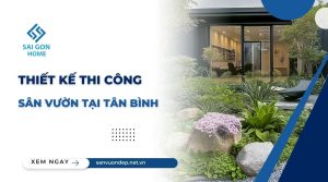 [Thumnail] Thiết kế thi công sân vườn tại Tân Bình