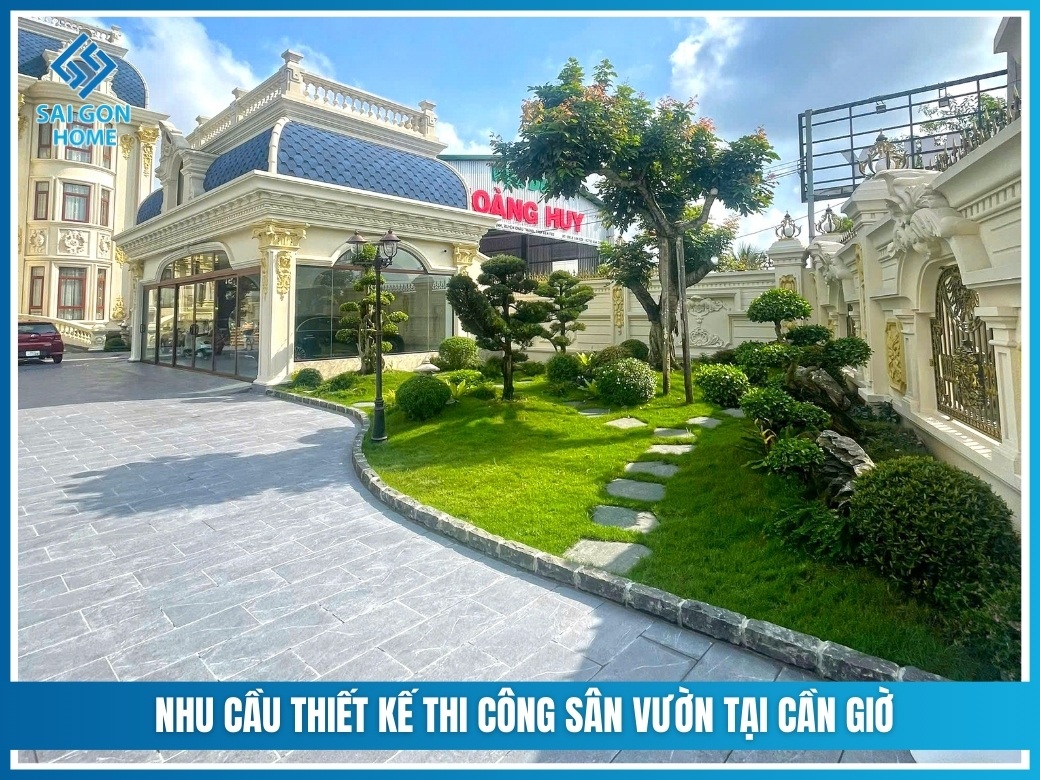 Thiết kế thi công sân vườn tại Cần Giờ TRỌN GÓI giá rẻ 7 Nhu cầu thiết kế thi công sân vườn tại Cần Giờ
