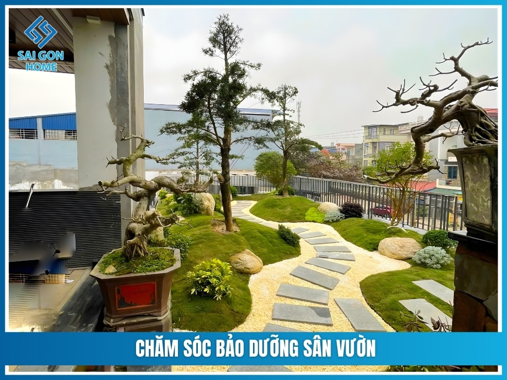 Chăm sóc bảo dưỡng sân vườn