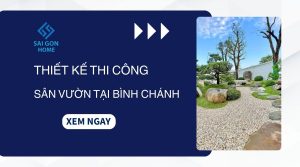 [Thumnail] thiết kế thi công sân vườn tại Bình Chánh