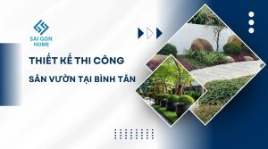 [Thumnail] thiết kế thi công sân vườn tại Bình Tân